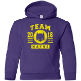 Sweatshirts Purple / YS TEAM WAYNE Youth Hoodie