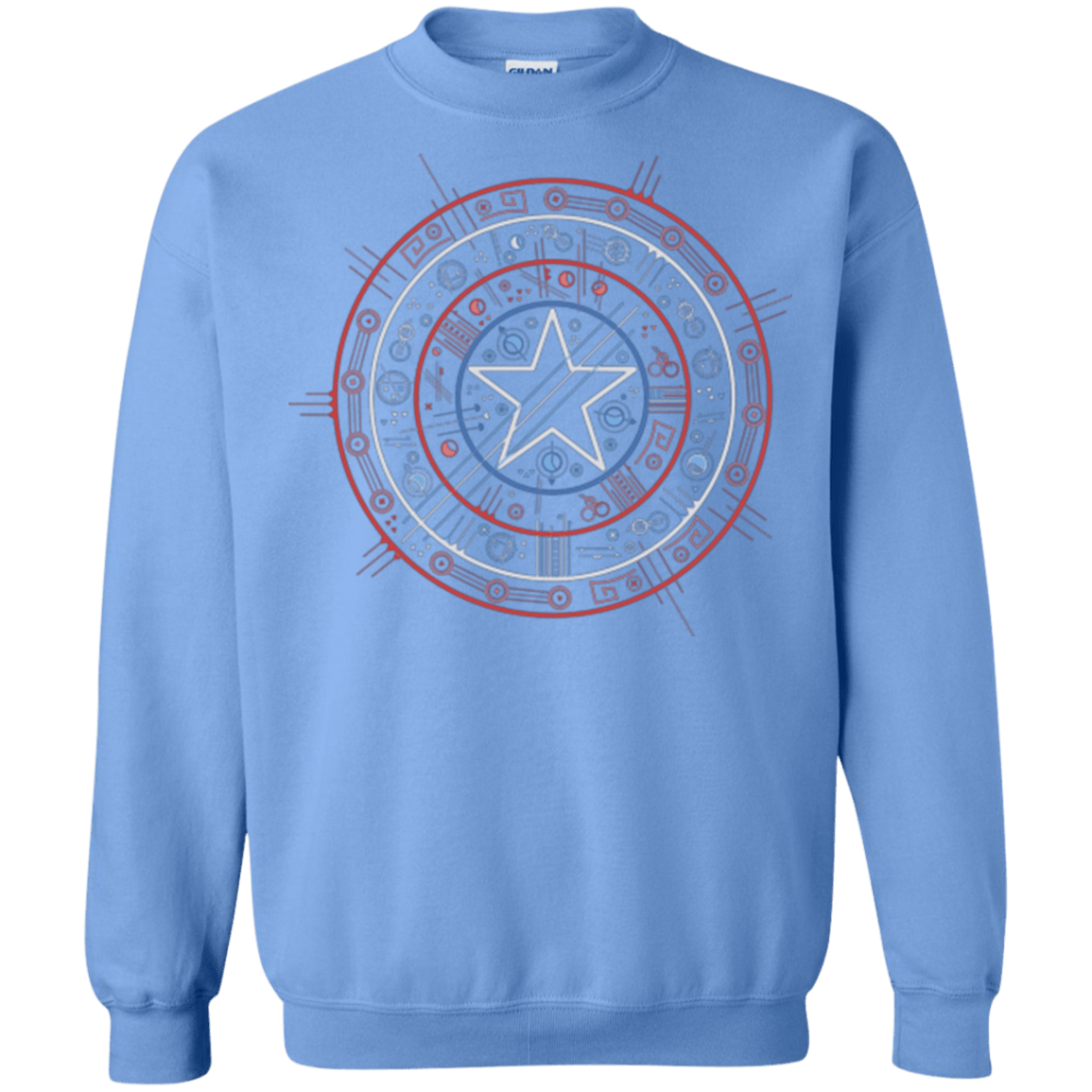 Sweatshirts Carolina Blue / Small Tech America Crewneck Sweatshirt
