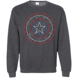 Sweatshirts Dark Heather / Small Tech America Crewneck Sweatshirt