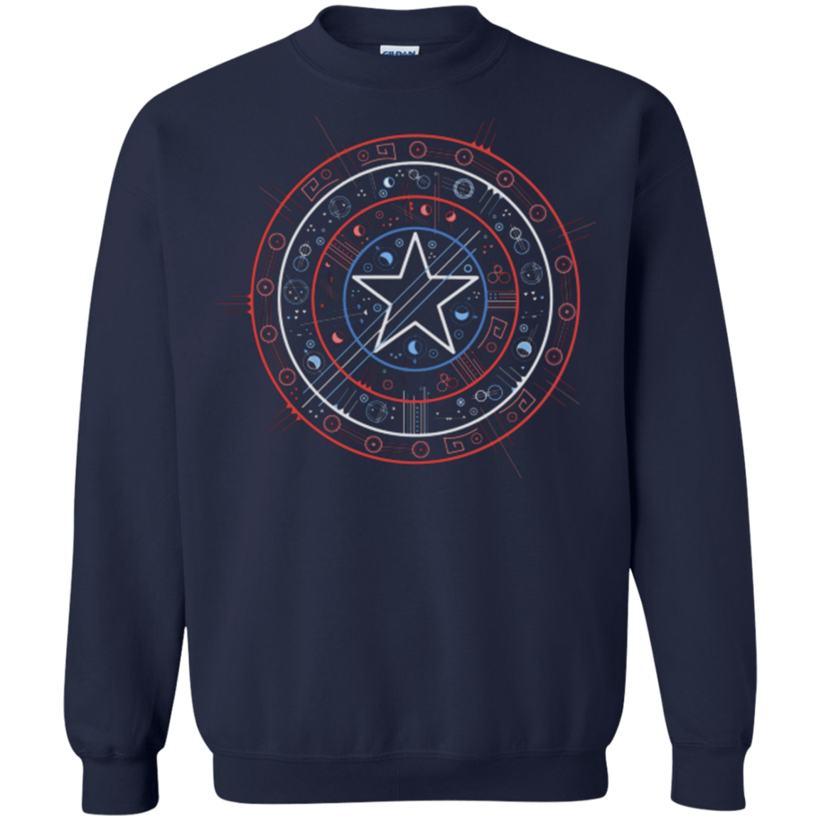 Sweatshirts Navy / Small Tech America Crewneck Sweatshirt