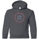 Sweatshirts Charcoal / YS Tech America Youth Hoodie