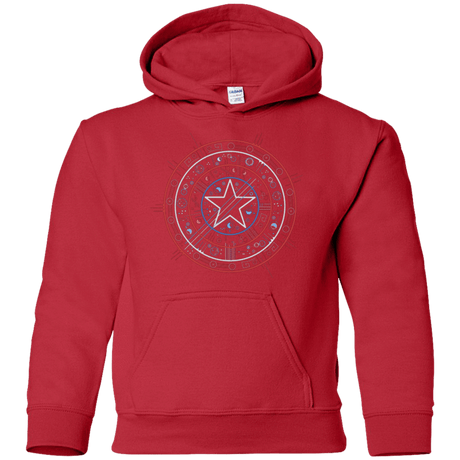 Sweatshirts Red / YS Tech America Youth Hoodie