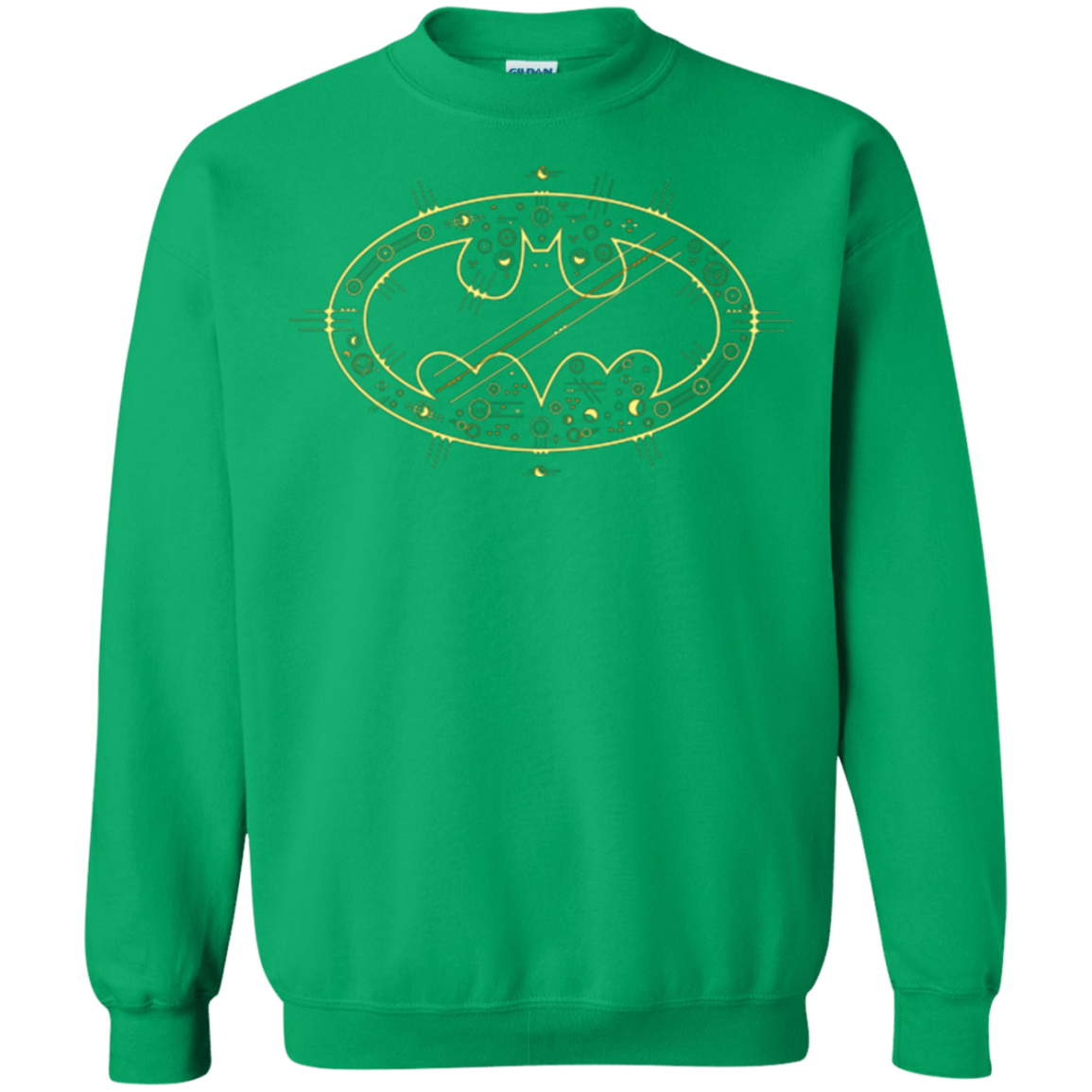 Sweatshirts Irish Green / Small Tech bat Crewneck Sweatshirt