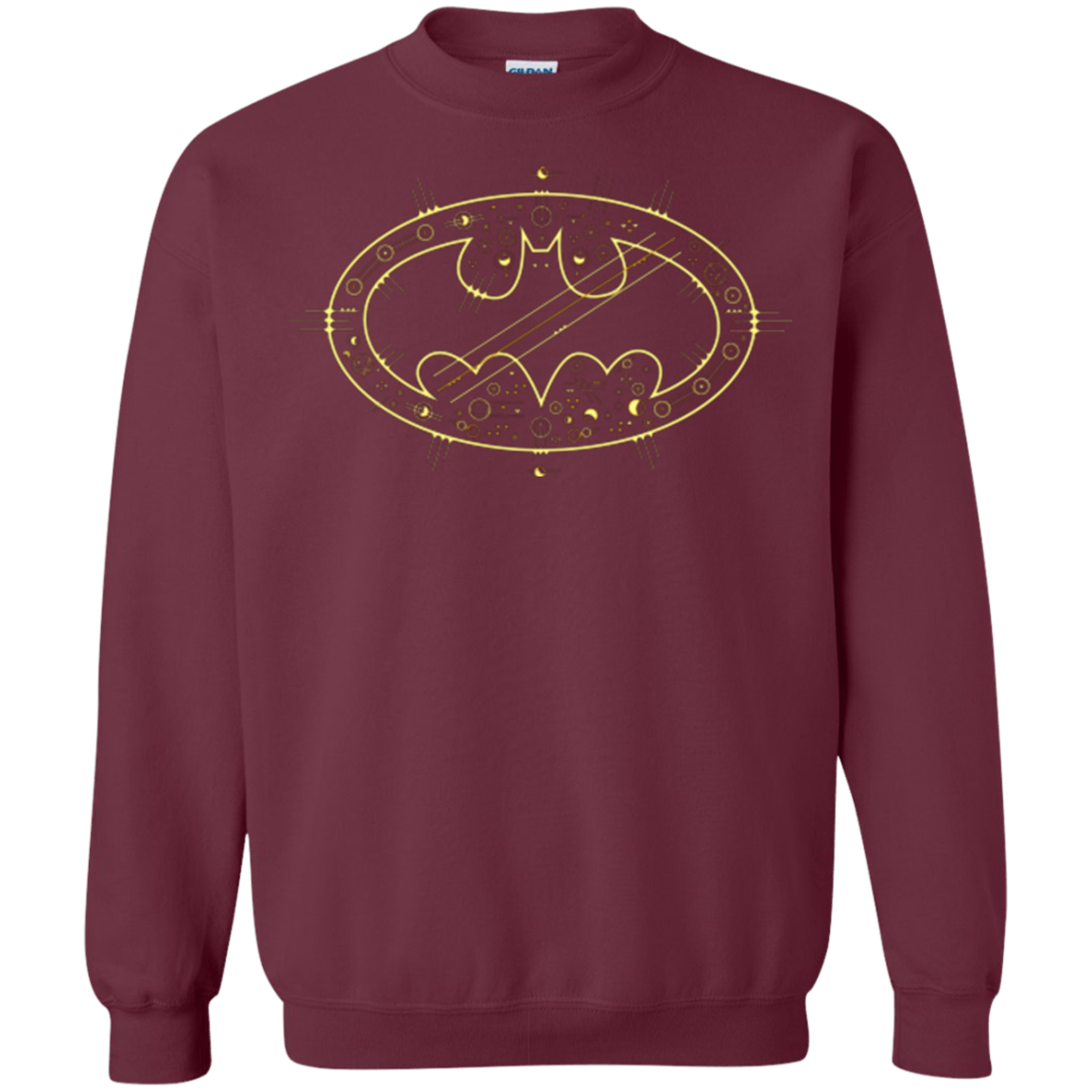 Sweatshirts Maroon / Small Tech bat Crewneck Sweatshirt