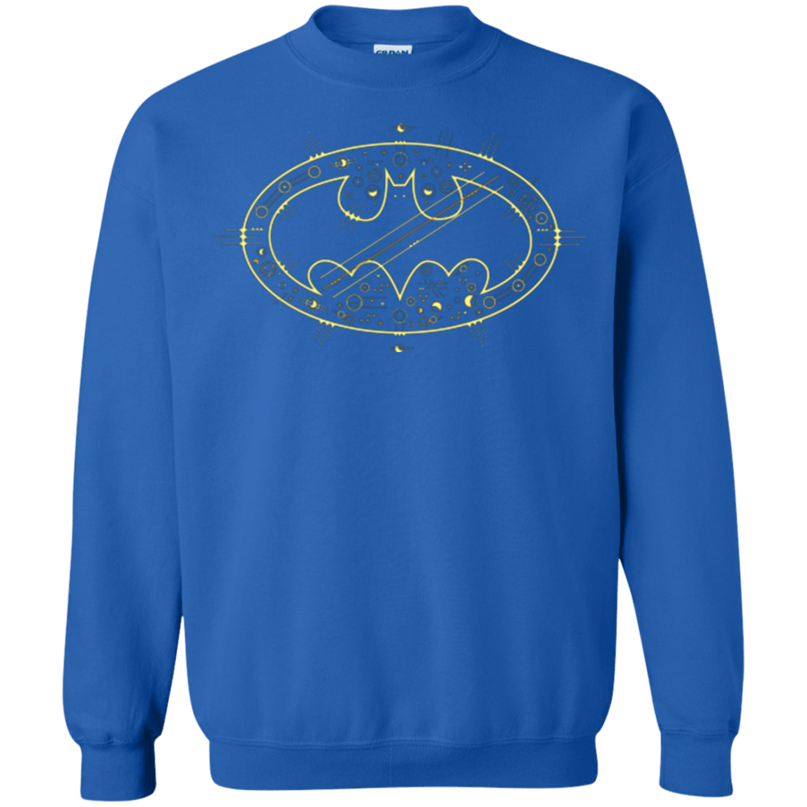 Sweatshirts Royal / Small Tech bat Crewneck Sweatshirt