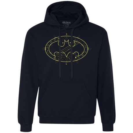 Sweatshirts Navy / Small Tech bat Premium Fleece Hoodie