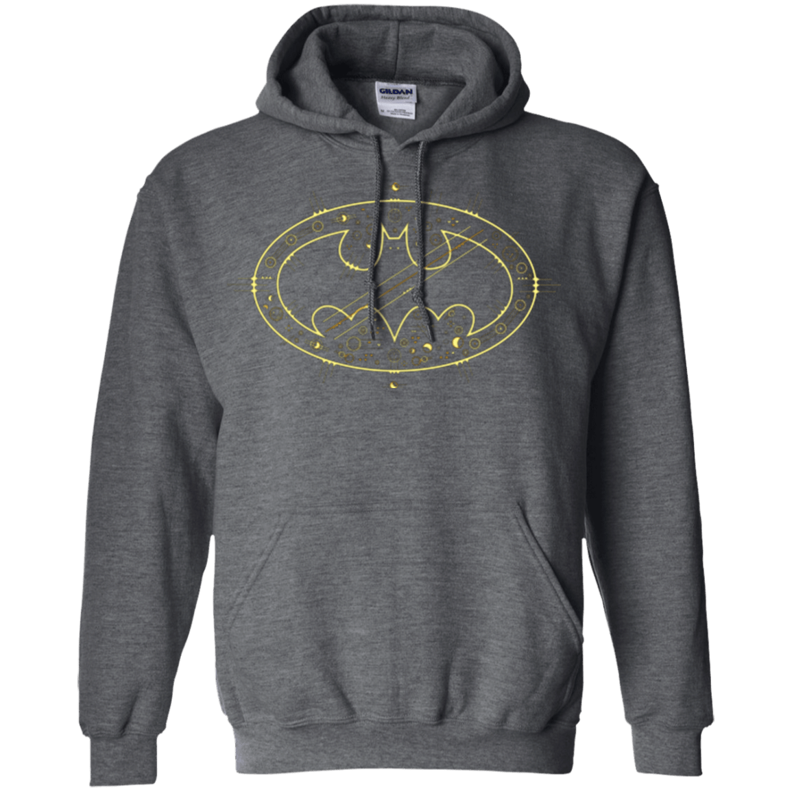 Sweatshirts Dark Heather / Small Tech bat Pullover Hoodie