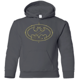 Sweatshirts Charcoal / YS Tech bat Youth Hoodie