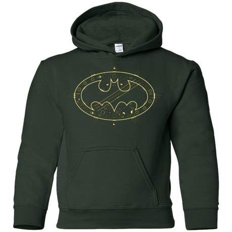Sweatshirts Forest Green / YS Tech bat Youth Hoodie