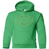 Sweatshirts Irish Green / YS Tech bat Youth Hoodie