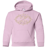 Sweatshirts Light Pink / YS Tech bat Youth Hoodie
