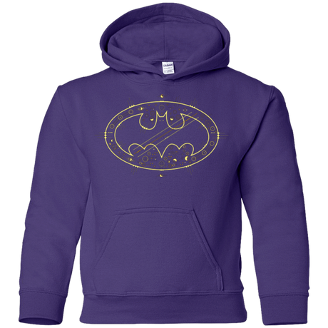 Sweatshirts Purple / YS Tech bat Youth Hoodie