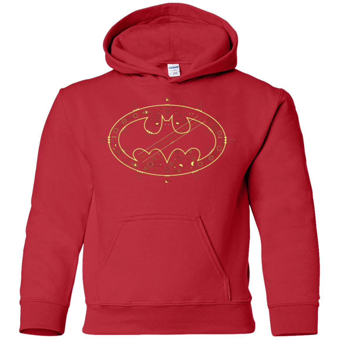 Sweatshirts Red / YS Tech bat Youth Hoodie