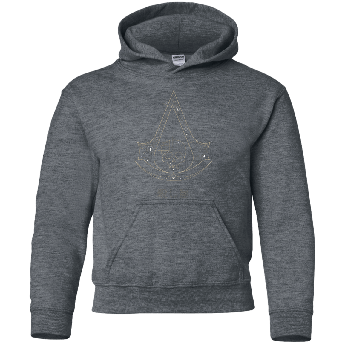 Sweatshirts Dark Heather / YS Tech Creed Youth Hoodie