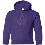 Sweatshirts Purple / YS Tech Creed Youth Hoodie