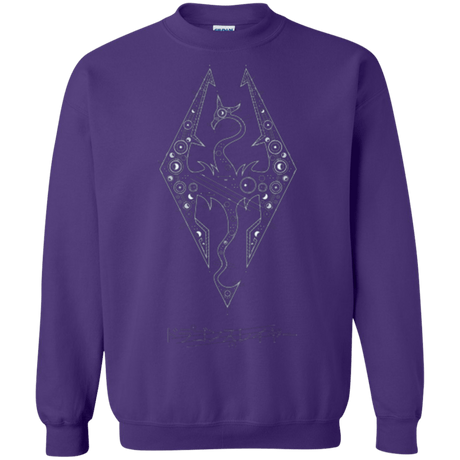 Sweatshirts Purple / Small Tech Draco Crewneck Sweatshirt