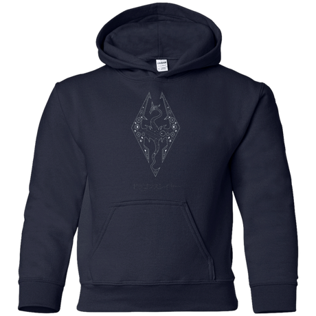 Sweatshirts Navy / YS Tech Draco Youth Hoodie