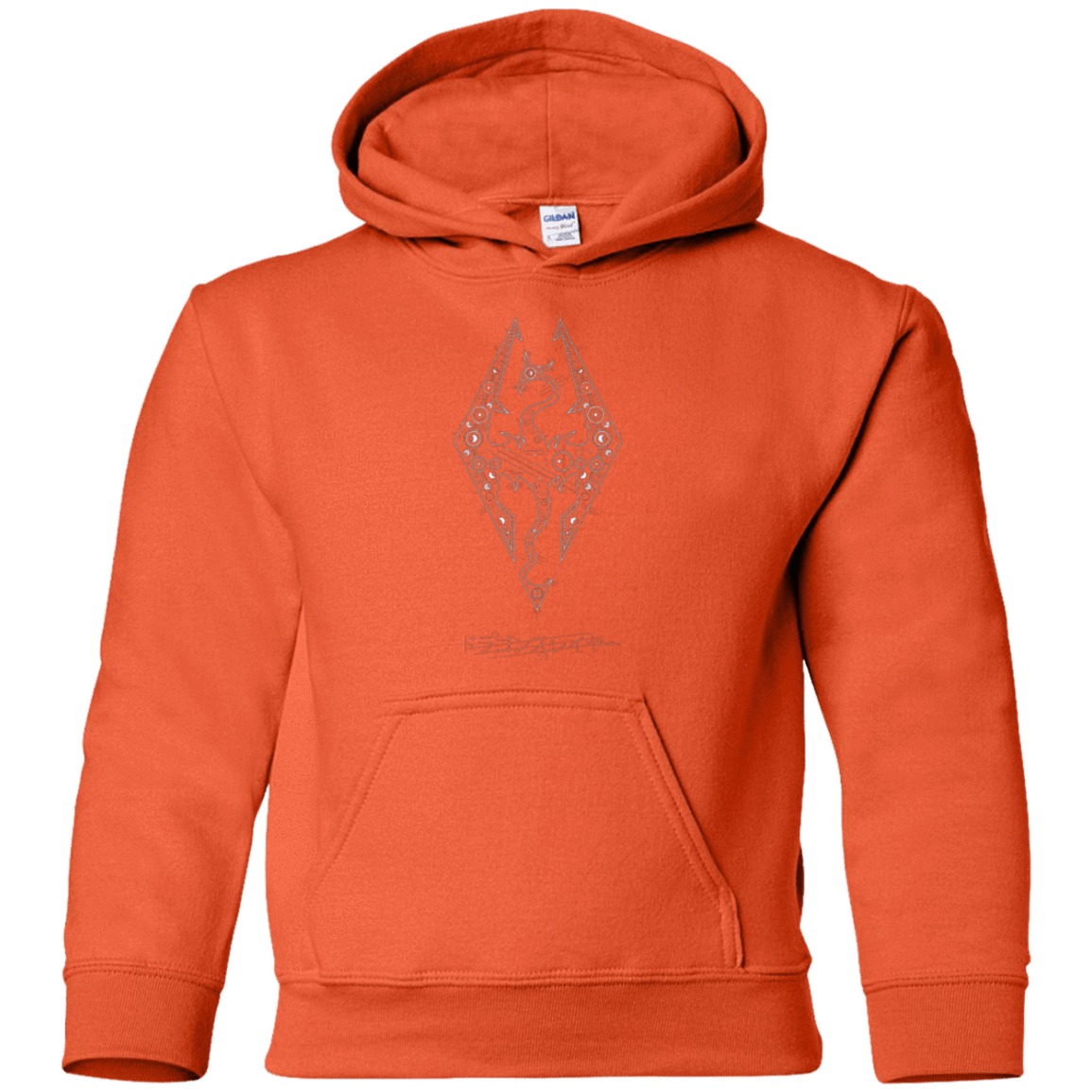 Sweatshirts Orange / YS Tech Draco Youth Hoodie