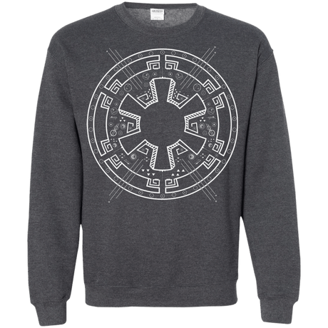 Sweatshirts Dark Heather / S Tech empire Crewneck Sweatshirt