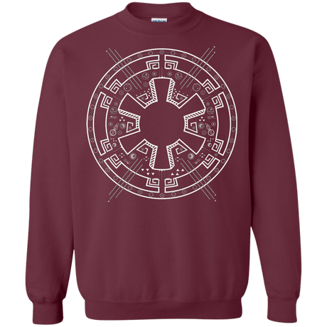 Sweatshirts Maroon / S Tech empire Crewneck Sweatshirt