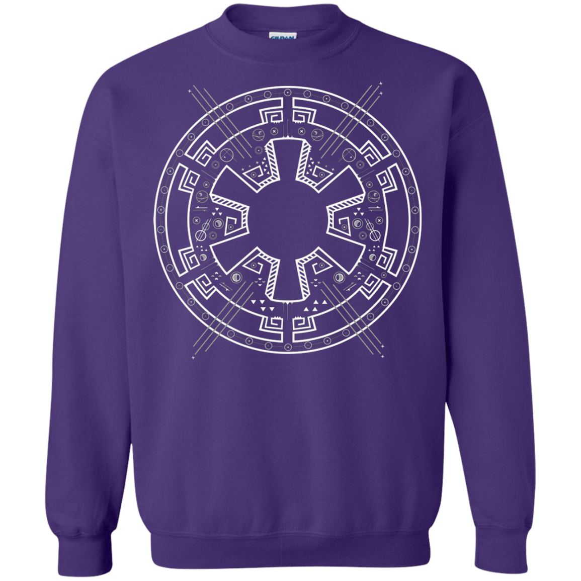Sweatshirts Purple / S Tech empire Crewneck Sweatshirt