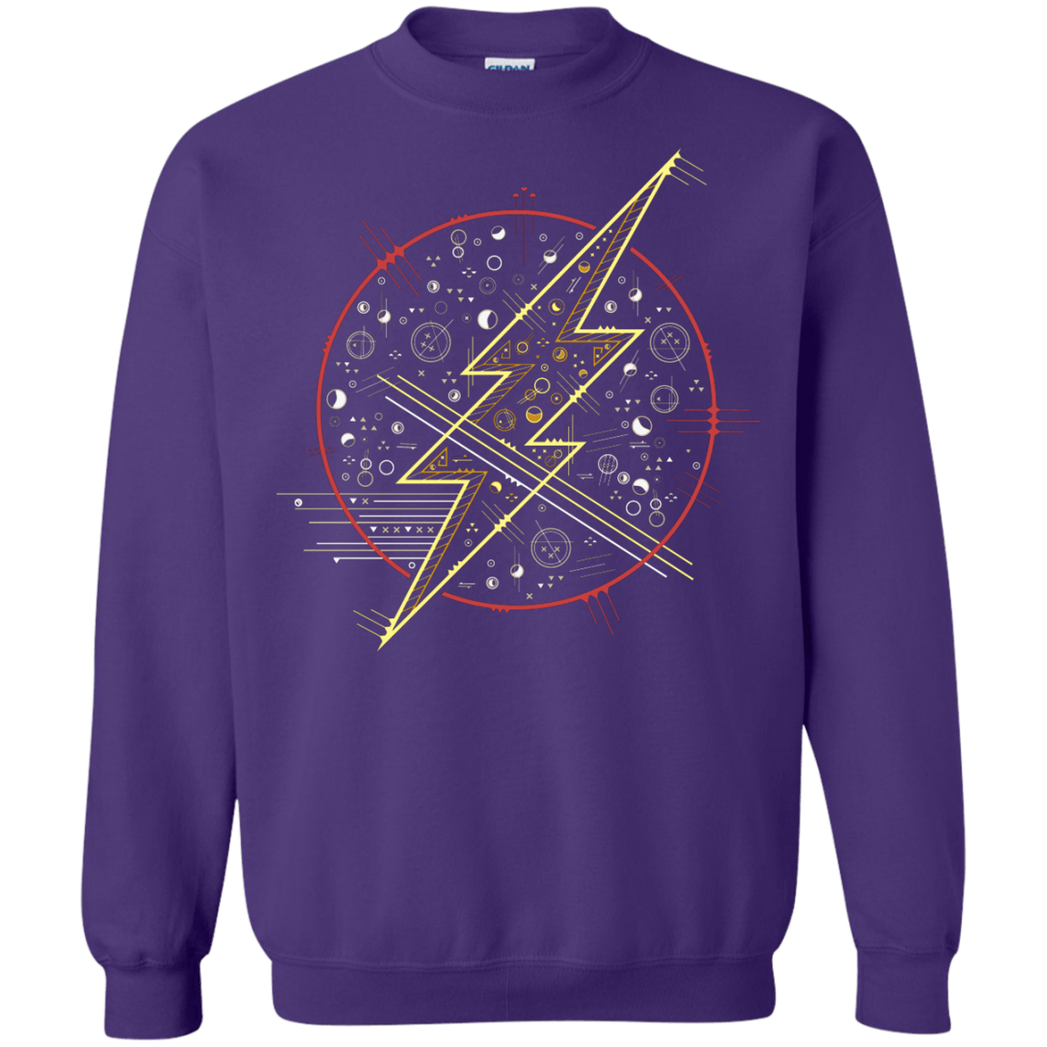 Sweatshirts Purple / S Tech Flash Crewneck Sweatshirt