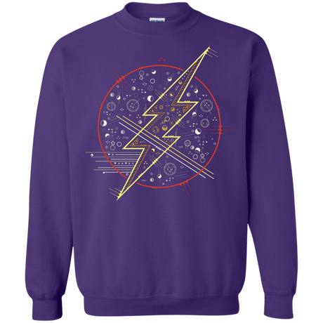 Sweatshirts Purple / S Tech Flash Crewneck Sweatshirt
