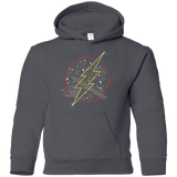 Sweatshirts Charcoal / YS Tech Flash Youth Hoodie