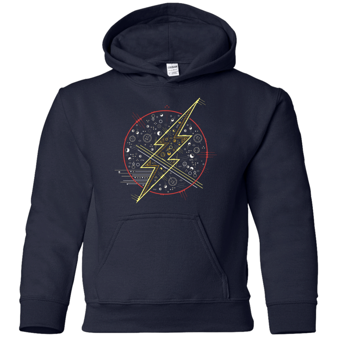 Sweatshirts Navy / YS Tech Flash Youth Hoodie