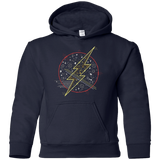 Sweatshirts Navy / YS Tech Flash Youth Hoodie