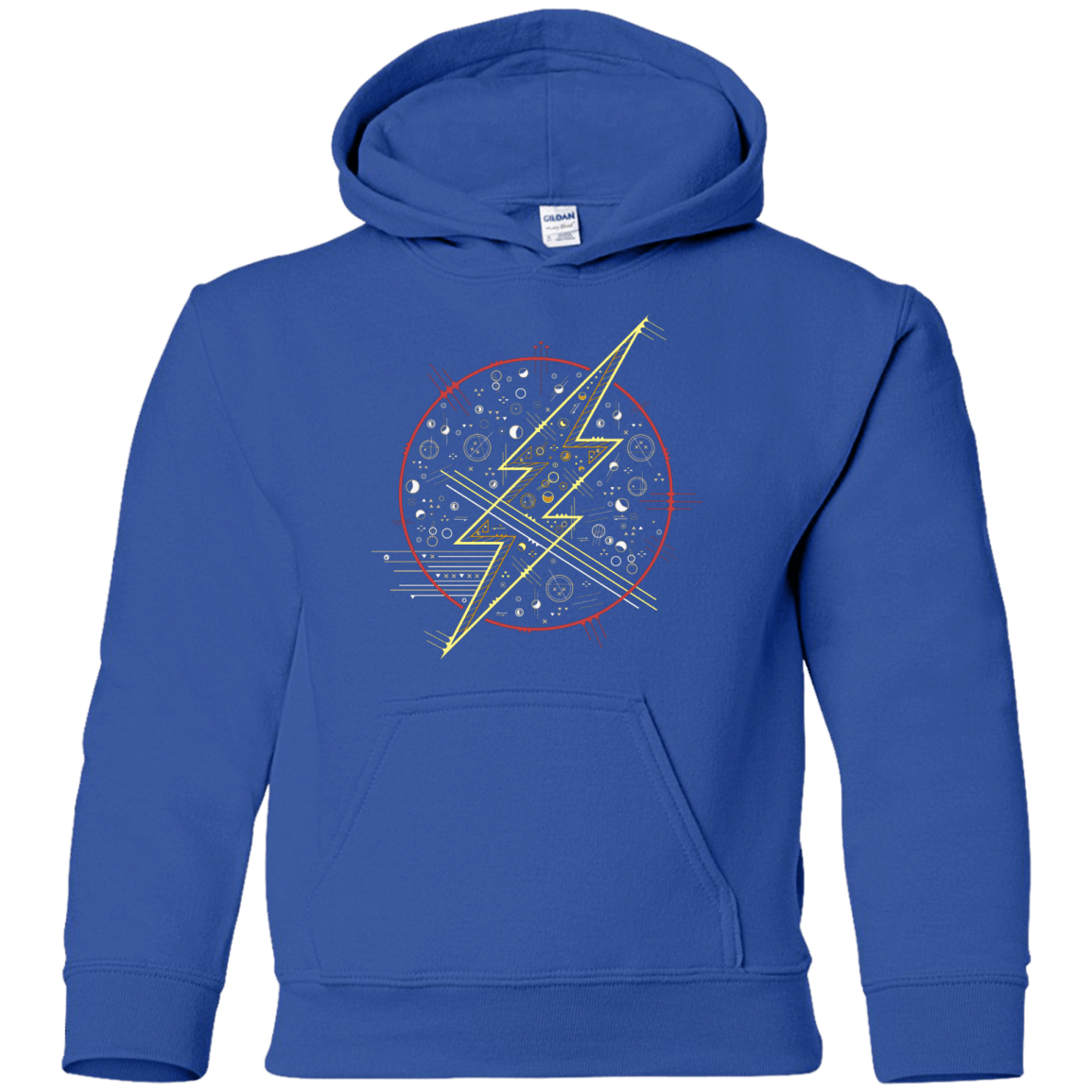 Sweatshirts Royal / YS Tech Flash Youth Hoodie