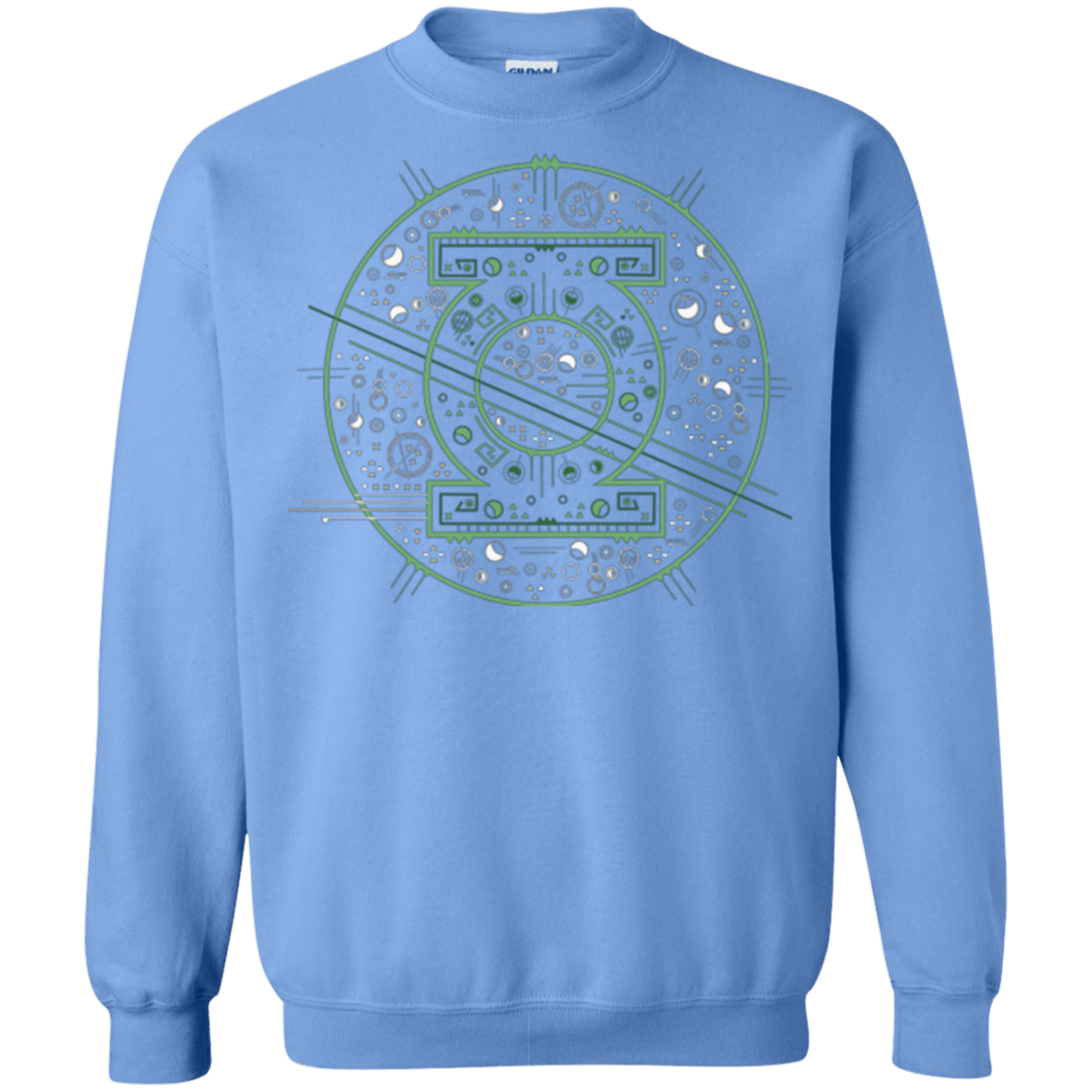 Sweatshirts Carolina Blue / Small Tech lantern Crewneck Sweatshirt