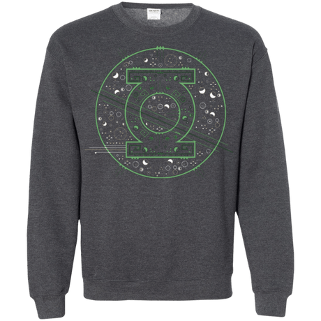 Sweatshirts Dark Heather / Small Tech lantern Crewneck Sweatshirt