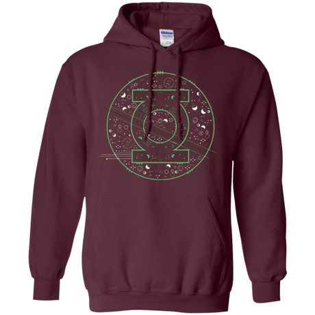 Sweatshirts Maroon / Small Tech lantern Pullover Hoodie