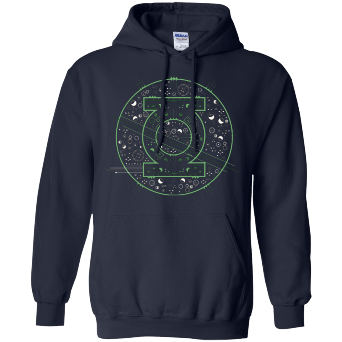 Sweatshirts Navy / Small Tech lantern Pullover Hoodie