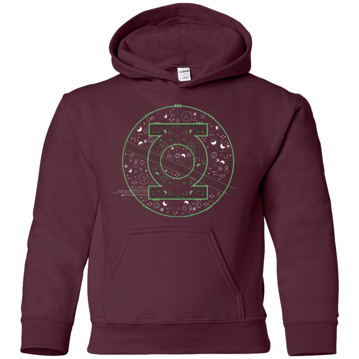 Sweatshirts Maroon / YS Tech lantern Youth Hoodie