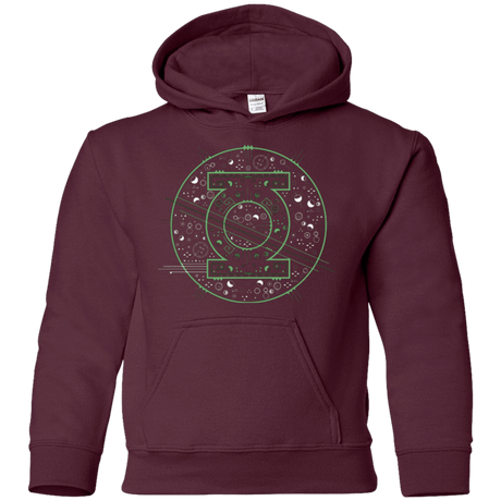 Sweatshirts Maroon / YS Tech lantern Youth Hoodie