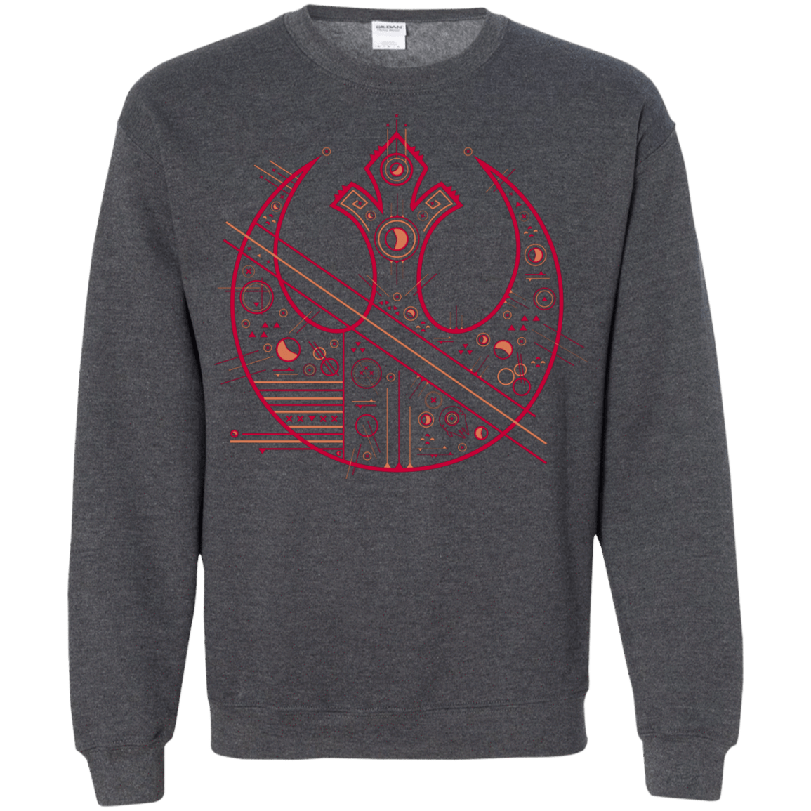 Sweatshirts Dark Heather / S Tech Rebel Crewneck Sweatshirt