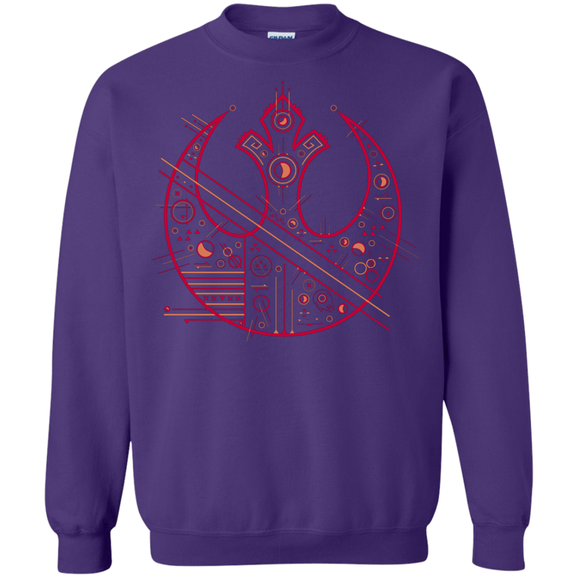 Sweatshirts Purple / S Tech Rebel Crewneck Sweatshirt