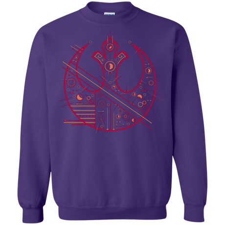 Sweatshirts Purple / S Tech Rebel Crewneck Sweatshirt