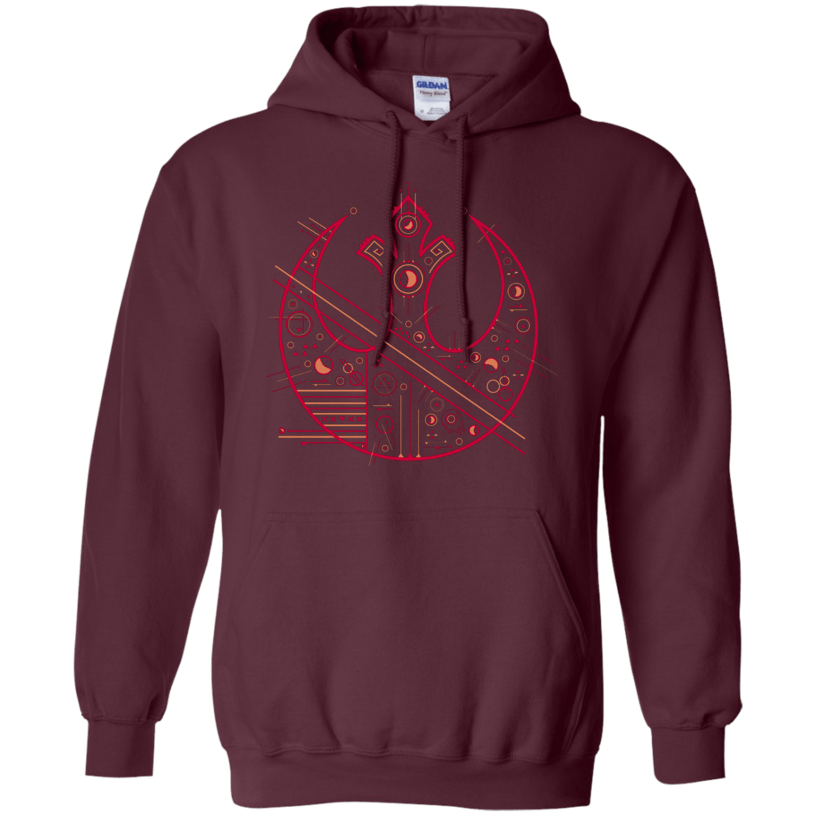 Sweatshirts Maroon / S Tech Rebel Pullover Hoodie