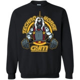 Sweatshirts Black / S Techno Horse Gym Crewneck Sweatshirt