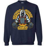 Sweatshirts Navy / S Techno Horse Gym Crewneck Sweatshirt