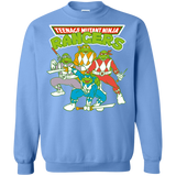 Sweatshirts Carolina Blue / S Teenage Mutant Ninja Rangers Crewneck Sweatshirt