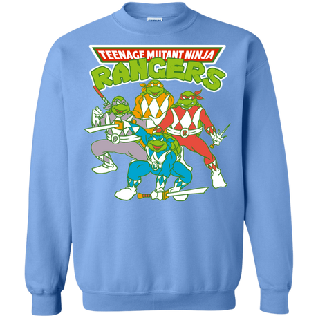 Sweatshirts Carolina Blue / S Teenage Mutant Ninja Rangers Crewneck Sweatshirt