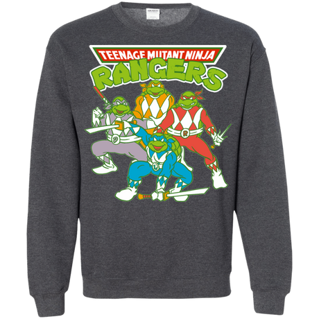 Sweatshirts Dark Heather / S Teenage Mutant Ninja Rangers Crewneck Sweatshirt