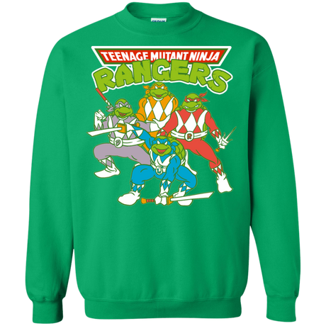 Sweatshirts Irish Green / S Teenage Mutant Ninja Rangers Crewneck Sweatshirt