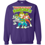 Sweatshirts Purple / S Teenage Mutant Ninja Rangers Crewneck Sweatshirt