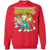 Sweatshirts Red / S Teenage Mutant Ninja Rangers Crewneck Sweatshirt