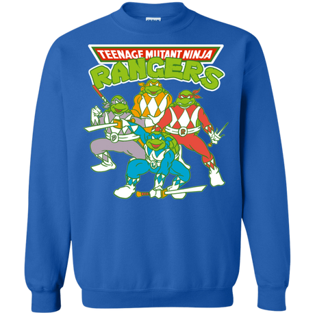 Sweatshirts Royal / S Teenage Mutant Ninja Rangers Crewneck Sweatshirt